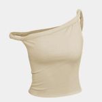 Micas Micah’s Asymmetrical Top in Black Photo 3