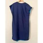 Betabrand  Reversible Travel Tunic Blue Small Wrinkle Free Moisture Wicking Photo 4