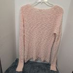 Sonoma Womens  Pink Cable Knit Sweater Sz XS Cozy Cottage Preppy Photo 3