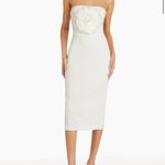 Amanda Uprichard Fae Rose Midi Dress Photo 1