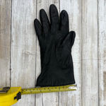 VTG Fownes Leather Gloves Sz 6.5 Black Acrylic Lined Winter Driving Preppy Photo 4