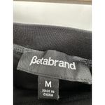 Betabrand  The Sassiest Pants Women Medium Black Skirt Built in Pants Stretch Photo 6