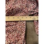 Universal Threads UNIVERSAL THREAD Dress Womens Sz 2 Elbow Puff Sleeve Pink Ruched Mini Abstract Photo 6