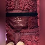 prAna Burgundy Puffer Coat Jacket M Photo 1