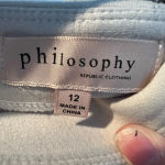 Philosophy ‎ high waist pencil stretch skirt Photo 3