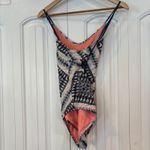 Arizona  Blue And White‎ One Piece Swimsuit Size Large Photo 1