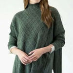 Mer Sea One Size Top Blouse Knit Green Cozy Photo 0