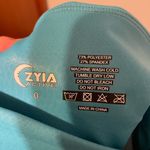 Zyia  Active Teal Venom Metallic Ombré Light N Tight Hi-Rise 7/8 Leggings Size 0 Photo 3