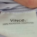 Vince Sleeveless Lavender Satin Dress with Pockets Women’s Size XS Photo 4