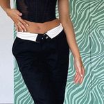 White Fox Boutique White Fox Take Caution black pants Photo 0