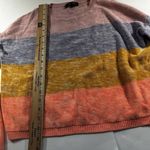 Primark  Striped Knit Sweater XS Colorful Crew Neck Jumper Casual Pullover Photo 9