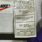 Nike Vintage Windbreaker Jacket Purple White Colorblock Womens Medium Photo 2