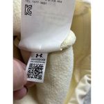 Under Armour Sherpa Hoodie XL Cropped Plush Comfort Spellout Be Seen Pullover Photo 5