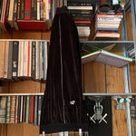 Nike  Sportswear Heritage women's velour tracksuit joggers, black & white, Large Photo 8