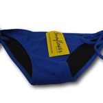 Sunflower Swimwear Bikinis Euro String Tie Bikini Bottom Swimsuit Size: M NWT Blue Size M Photo 0