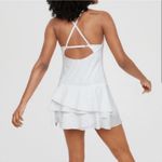 Aerie Offline Maggie White Ruffle Athletic Tennis Dress Built In Shorts Size S Photo 1
