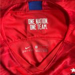 Nike  USA Womens Three Star Away Soccer Jersey Sz Medium World Cup Red Stripes Photo 7