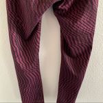Lululemon Wunder Under Shifted Horizon Red Grape Active Pants Workout Athleisure Photo 6