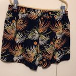 SheIn VCAY Plus Tropical Print Off Shoulder Overlay Crop Top & Shorts 0XL Photo 7