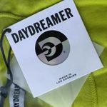 Daydreamer NWT The Cut Rhinestones Reverse GF Tee in Sour Apple Green Photo 8