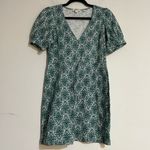 Boden Cotton Puff Sleeve Printed V Photo 0