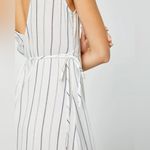 ONIA  Grace Stripe Cotton Cover-Up Maxi Dress Photo 3