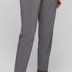 Athleta Midtown Ankle Pant Size 8 Silver Bells Gray Jogger Travel Workout Crop Photo 1