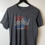 2019 Zac Brown Band T Shirt Gray Medium M Graphic Tee Vintage Photo 4