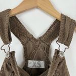 Free People  Ziggy Cord Overalls in Brown Corduroy Photo 5