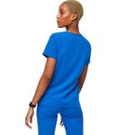FIGS  Royal Blue Casma Scrub Top S Photo 1