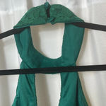 B Darlin B. Darlin Lace Green Halter Mini Dress Juniors Size 9 Homecoming Prom Formal Photo 7