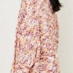 Hayden Dolman Sleeve Popcorn
Open Front Knit Confetti Duster Cardigan Sweater M Photo 1