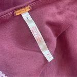 Free People  2 Tone Cropped Tank in Wild Ginger Combo Cotton Sz Medium Photo 6