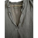 Jenni Kayne  Black 100% Silk tank top blouse Size Medium Photo 3