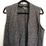 Vince Heather Grey Draped Sleeveless Wool Blend Casual Vest Size XS Photo 1