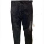 L'Agence #510  Margot Coated Skinny Jeans in Black Photo 3