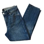 White House | Black Market High-Rise Straight Everyday Soft Jeans Blue Size 8 Photo 7