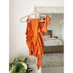 ZARA  Ruffle Satin Effect Tank Top Blouse Photo 2