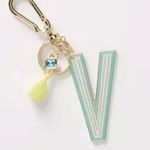 Anthropologie Monogram Keychain Photo 0