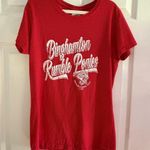 Gildan Binghamton Rumble Ponies MiLB Baseball T-Shirt Ladies S Established 2017 Photo 0