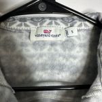 Vineyard Vines Women's‎  Size Small Grey Fair Isle 1/4 Zip Pullover Sweater Photo 2