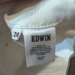 Edwin Bree Brandon Optic White, Endurance edition, size 24, Anthropologie White Photo 10