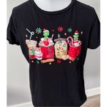 Ugly Christmas Sweater Starbucks Inspired Grinchmas Holiday Christmas T-Shirt Photo 2