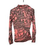 Nike  Pro Dri Fit Women's Pink Black Geometric Print Half Zip Pullover Top XS Photo 1