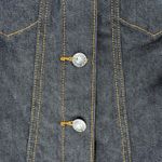 XOXO Vintage Y2K Denim Jacket Size Medium – Made in USA Fitted Jean Jacket Photo 4