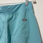 FIGS  Zamora Jogger Scrub Pant Size Medium Turquoise Light Teal Photo 5