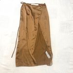 Topshop new 2 co-ord satin adjustable wrap tie midi skirt SK 3081 Photo 7