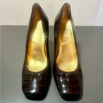 Tahari Enya Patent Leather Square Toe Heels Photo 1