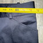 BCBG MAXAZRIA Charcoal Blue SEQUIN Stripe POLINA Dress Pants WOMENS SZ 2 Photo 2