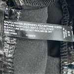 Hot Topic  Shiny Black faux leather Pinafore skirt w/pockets adjustable straps xs Photo 9